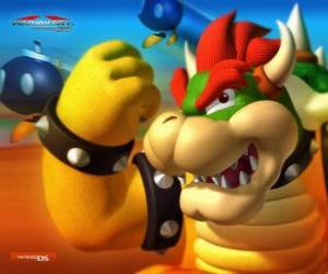 yapboz Bowser veya King Koopa, Mario Oyundaki başlıca düşmanı